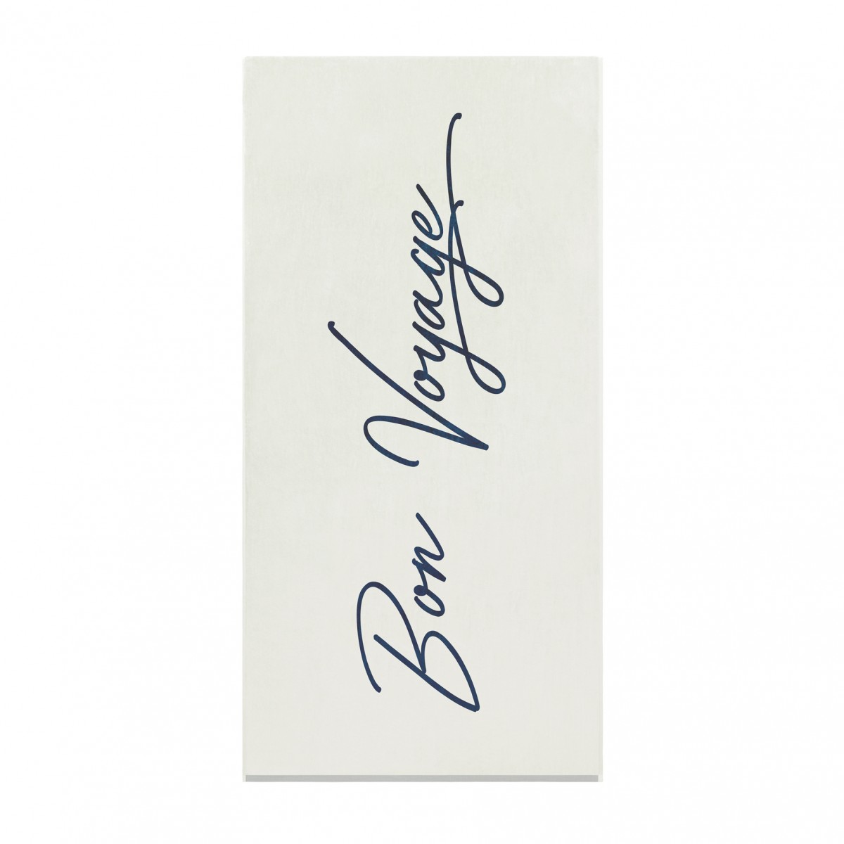 Dvielis "BON VOYAGE" ar logo