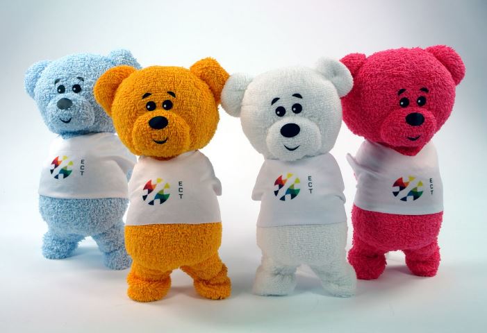 Towel "Tedy bear" with logo