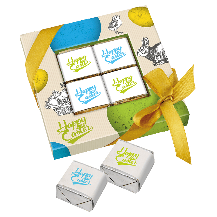 Chocolate Cubes With Logo