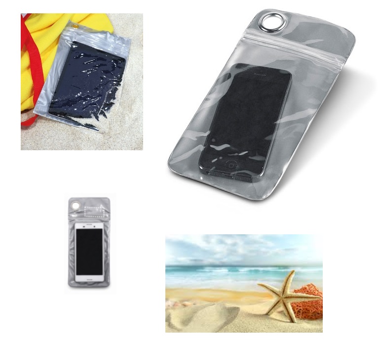 Touch screen pouch for smartphone