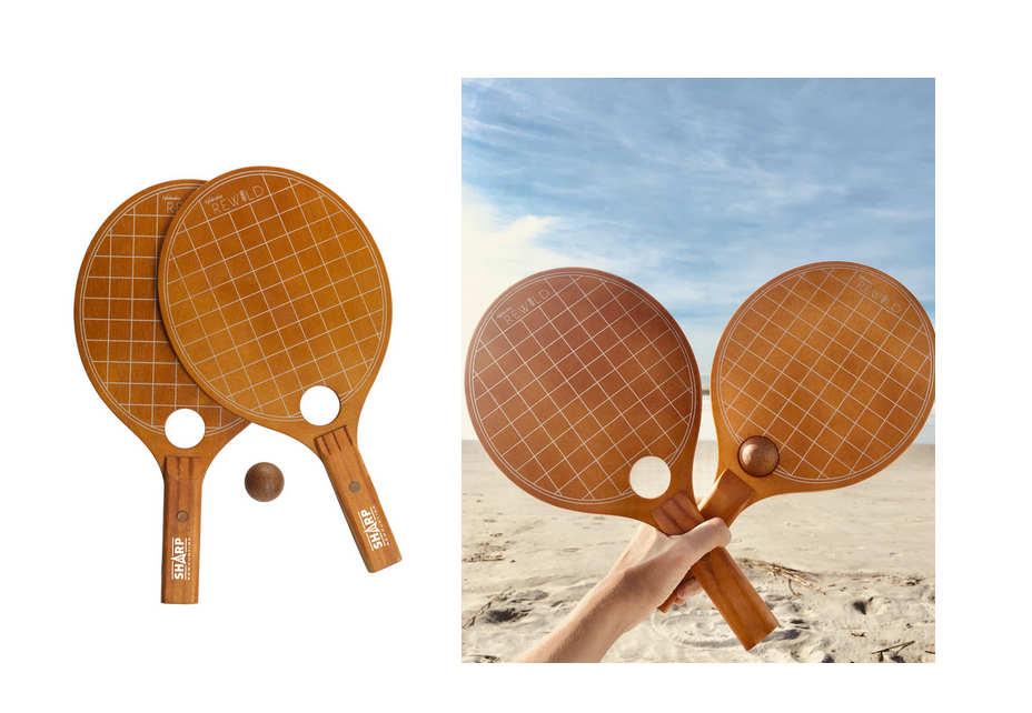 Eco-friendly racket set from Waboba