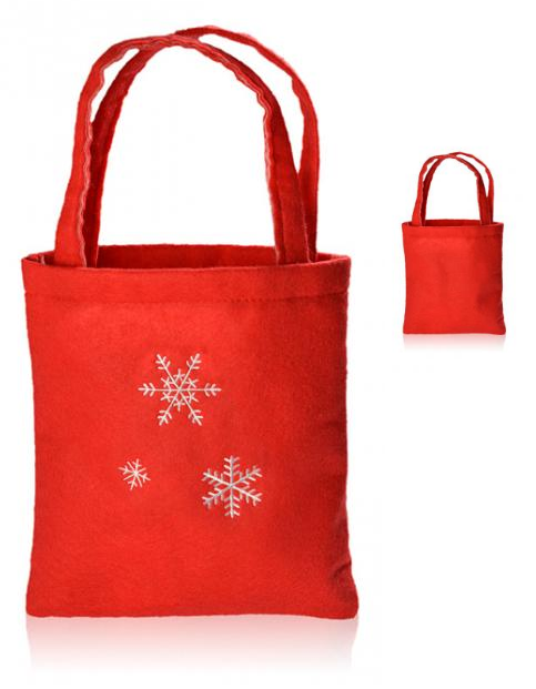 Red bag for presents